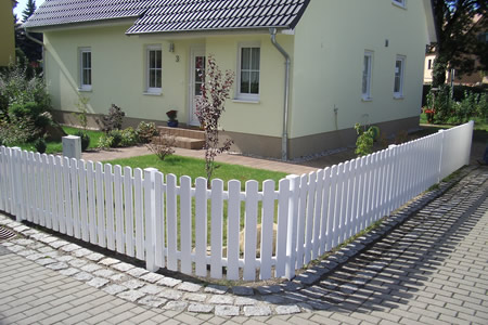 Kunststoffzaun Seifert