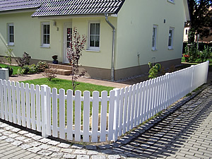 Kunststoffzaun